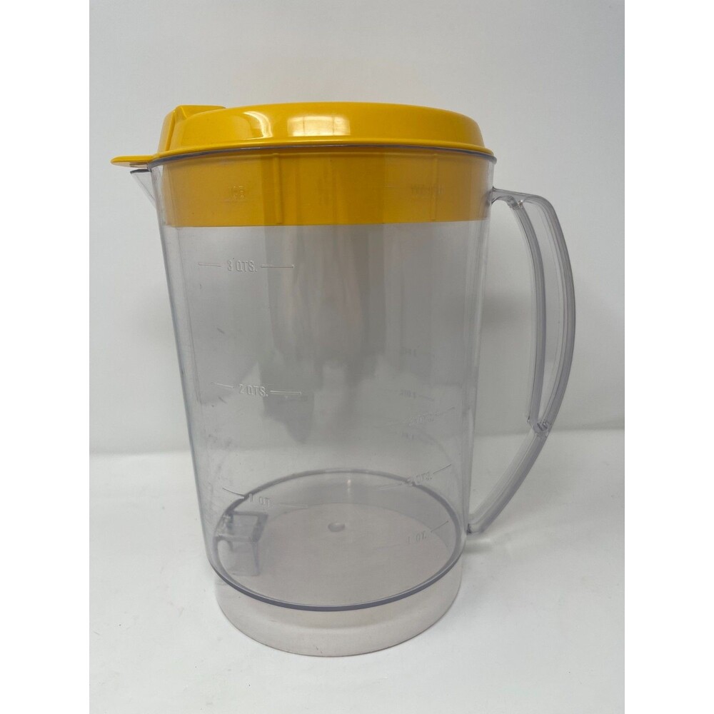 Mr. Coffee 3 Quart Iced Tea Pot TM3 TM3.5 Replacement Pitcher & Lid Yellow